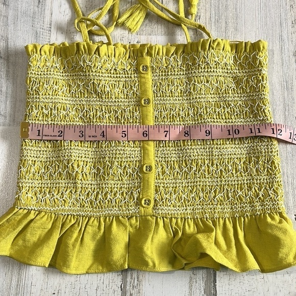 Lost + Wander yellow top size xs - Picture 7 of 8